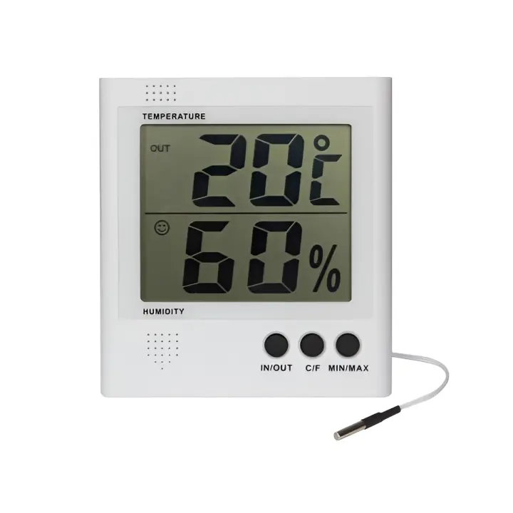 Velleman Termómetro/higrómetro Digital con Pantalla LCD - 1