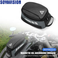 Bolsa De Tanque De Motocicleta Magnética EVA Carcasa Dura 4.5L Portátil Para Gasolina Teléfono Y Herramientas Universal Negro - details 0