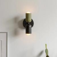 Lámpara De Pared Colorida Nórdica Minimalista Moderna Para Dormitorio Y Sala De Estar Luz De Pasillo Ideal Para Habitación De Niños Decoración De Hogar E27 Sin Bombillas Incluidas - details 13