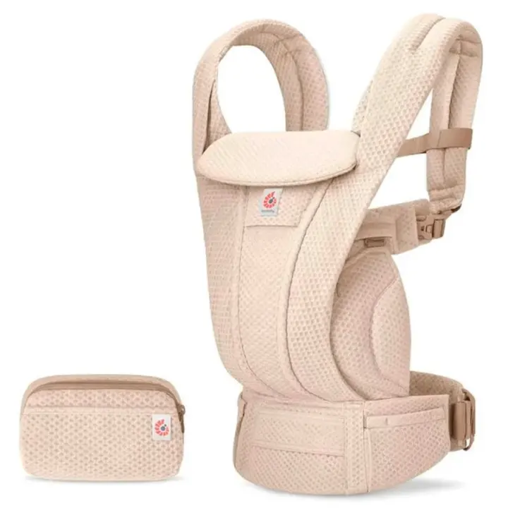 Mochila Portabebé Ergobaby Omni Deluxe Lino Natural - 1
