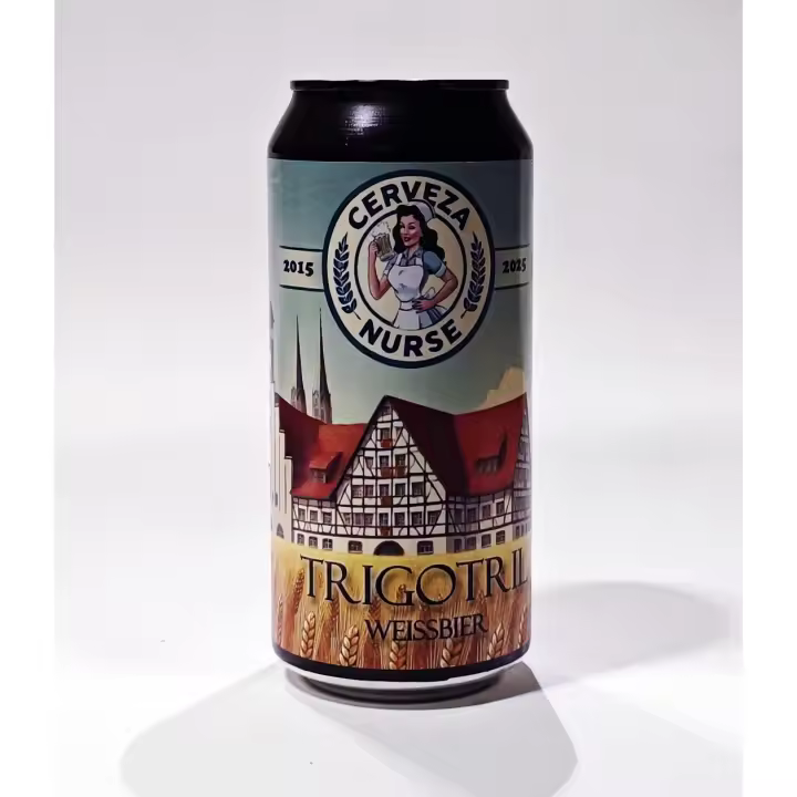 Cerveza Nurse TRIGOTRIL (Lata 44cl) - 1