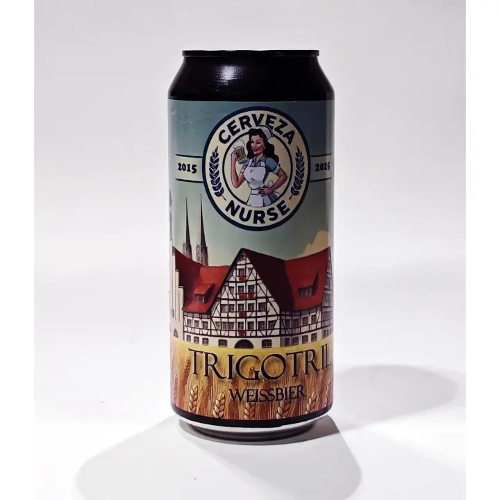 Cerveza Nurse TRIGOTRIL (Lata 44cl) - 1