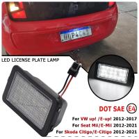 Lámpara LED Para Placa De Número Para VW Up!/e-Up! Skoda Citigo/E-Citigo Seat Mii/e-Mii Ibiza 6J 3-puertas 2008-2012 12V 6W Blanco - details 0