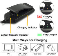 Lámpara De Lectura Recargable USB Clip-On Luz De Libro Ajustable Para Niños Auxiliar De Sueño Luz Para Kindle 3 Colores - details 10