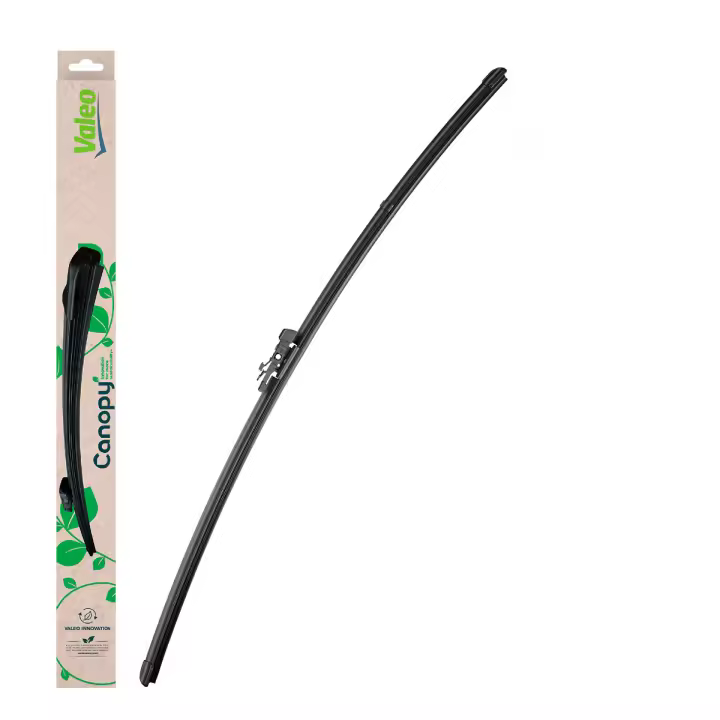 Valeo Canopy - CAN90 - Escobilla Limpiaparabrisas Plana Hecha Con Materiales Naturales Y Reciclados De Longitud: 700mm (Paquete x1) - Limpiaparabrisas Frontal - 1