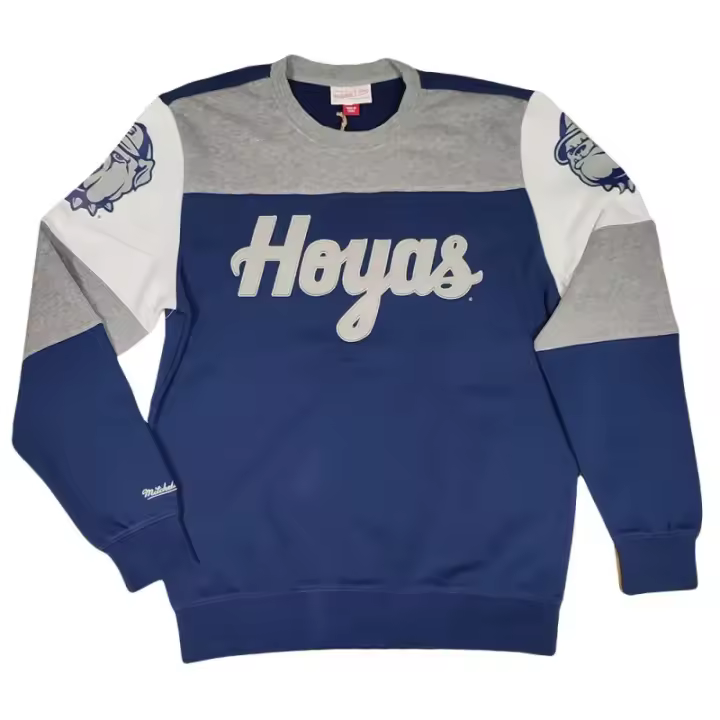 Sudadera Georgetown Hoyas "Perfect Season Crew" Mitchell and Ness - 1