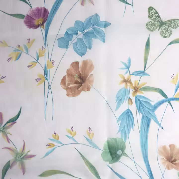 Cortina Mujji 140x265 cm Violeta Beige 24 - 1