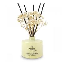 Ambar Perfums Mikado - Flor de Mimosa – Black & White - Ambientadores Líquidos 40 ml - details 1