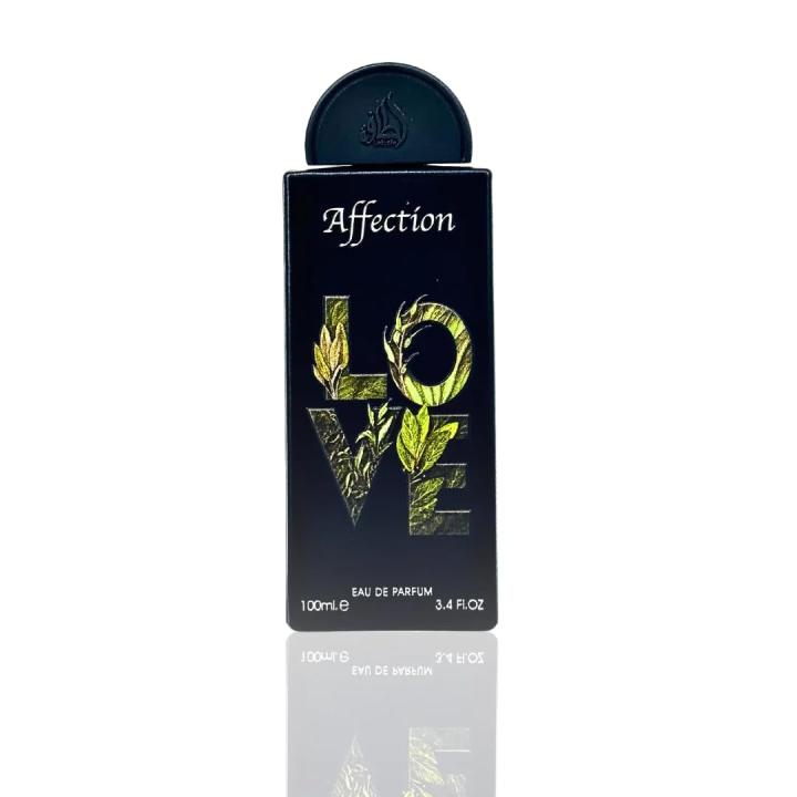 Lattafa Affection 100 ml – perfume árabe gourmand-dulce, pistacho cremoso & vainilla adictiva