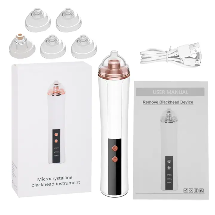 Mini removedor eléctrico de puntos Negros with Pequeños Burbujas, inimotto de Belleza para liiar Poros en el hogar, eliminar puntos Negros, instrument de tinta de oxígeno. - 1