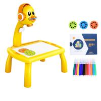Proyector LED Mini Para Niños Tablero De Dibujo Con Luz Educativo Herramienta De Aprendizaje Y Manualidades Para Pequeños - details 3