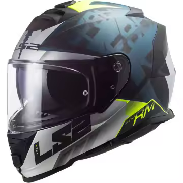 Casco Integral LS2 FF800 Storm Sprinter M. Black Silver Cobalt 108003203 - 1