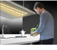 Tira De Luces LED Con Sensor De Movimiento DC 12V 1-5M Dimmable Impermeable Para Iluminación De Cocina Armarios Escaleras - details 10