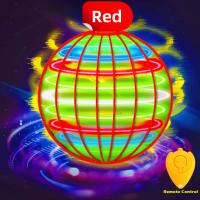 Juguete Mini UFO Rotativo 360° Con Luz LED Control Manual Por Mano Juguete Volador Para Niños Regalos De Cumpleaños Divertidos - details 9