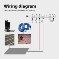 Termostato WiFi Tuya Controlador De Temperatura De Habitación Compatible Con Alexa Y Google Home Para Calefacción De Suelo Eléctrica Y Agua Calentador De Gas - details 14