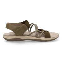 PuntoSalao Sandalias planas cómodas para mujer color verde VR5-1657 - details 1