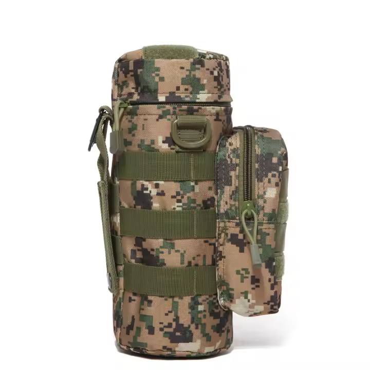 Bolsa Portabotellas Táctica Molle Para Actividades Al Aire Libre Viajes Camping Senderismo Ciclismo Pesca Caza Carrier De Botella De Agua - 1