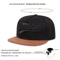 Nueva Gorra De Béisbol Con Bordado De Letras BROOKLYN Moda Hip-hop Para Hombres Y Mujeres Ajustable Sombrero Plano Deportivo Al Aire Libre Para El Sol - details 7