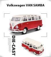 Modelo De Coche De Aleación Maisto 1:25 Retro Volkswagen Van Samba Colección De Juguetes Precision Estática Regalo Para Niños Y Adultos - details 2
