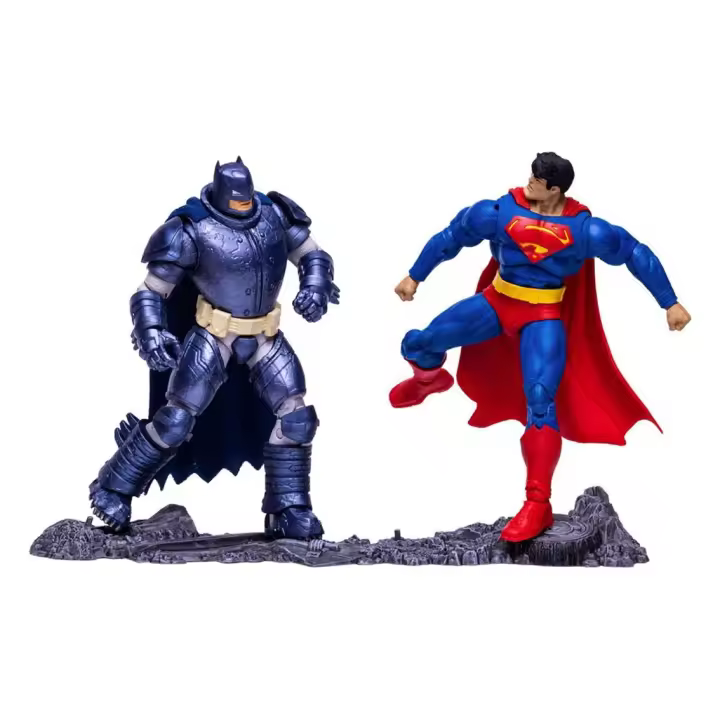 PACK 2 FIGURAS MCFARLANE TOYS COLLECTOR MULTIPACK SUPERMAN VS. ARMORED BATMAN - 1