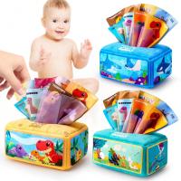 Juguete Sensorial Para Bebé Tissue Box Montessori Adecuado Para 6 a 12 Meses Suave Plegado Educativo Para El Desarrollo Infantil - details 0