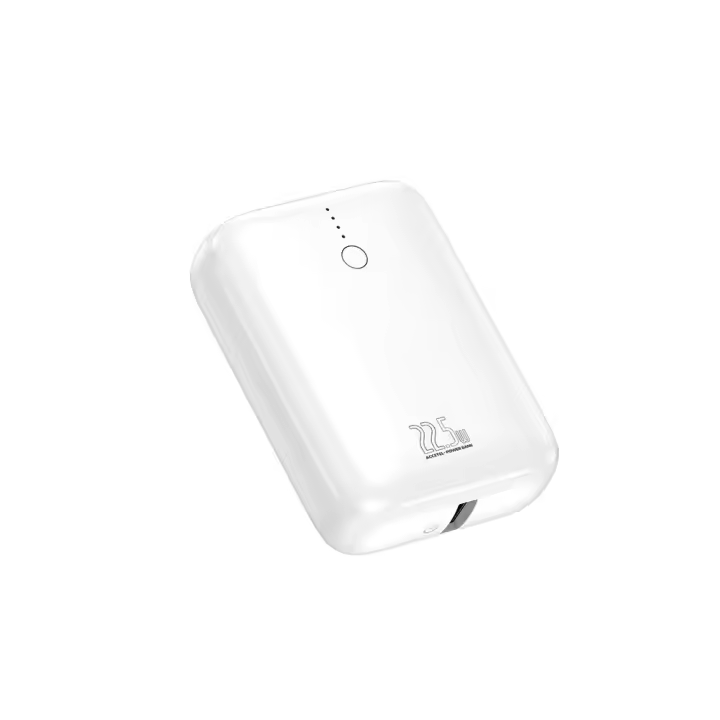 Batería externa de Carga Rápida 10000mAh 22.5W PD+QC3.0 - Blanco PBB2410W - 1