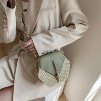 Bolso De Hombro Para Mujer Verano Moda Hecho a Mano De Paja Cruzbody Pequeño Mensajero Viaje Playa Tassel Bolso Monedero - details 18