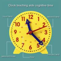 Reloj Educativo Para Niños Juguete Interesante De Horas Minutos Y Segundos Puzzle De Aprendizaje Preescolar Ayudas De Enseñanza Montessori - details 15