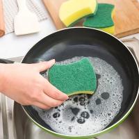 20pcs Esponja De Limpieza Para La Cocina Anti-Rasguños Ecológica Para Utensilios De Cocina Y Lavado De Platos - details 1
