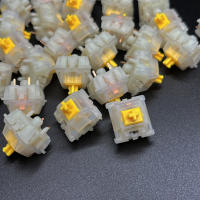 GATERON G pro Switch De Teclado Mecánico Amarillo Leche Accesorio De Lubricación Para Teclado 5pin Three-layer Pin - details 1