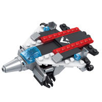 COGO Transformación De Robot a Avión Juguetes De Bloques De Construcción Serie Militar Regalo Para Niños (774 Piezas) - details 16