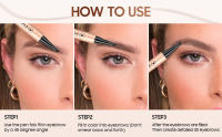 Lápiz de Cejas Microblading Impermeable 3D 2024 con 4 Puntas - details 3