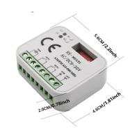 Receptor De Control Remoto Para Puerta De Garage Universal 2 CH Switch Multi-Frecuencia 300-900MHz Compatible Con Transmisor 433 868 MHz - details 3