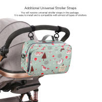 Bolsa De Diaper Para Bebé Impermeable Con Doble Manija Estampado De Moda Para Uso Desechable Y Reutilizable Bolsa De Agua Para Maternidad - details 11