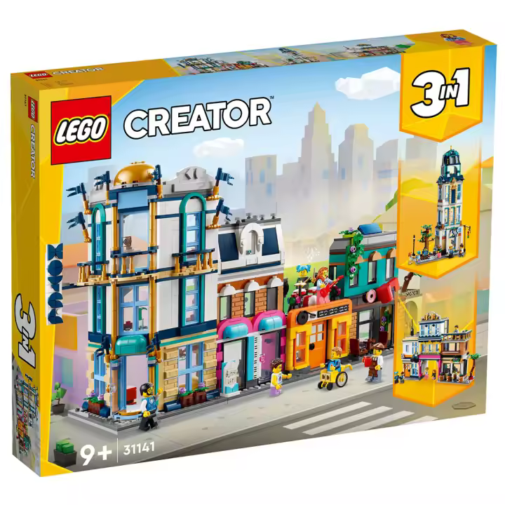 LEGO CREATOR 3 EN 1 – CALLE PRINCIPAL, 31141, TIENDA CON LICENCIA OFICIAL - 1