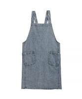 Delantal De Lona Algodón Puro Lavado Vaquero Para Publicidad Y Cocina Bib Overalls Material De Algodón Origen China - details 11