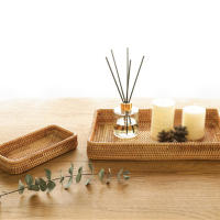Cesta De Almacenamiento Tejida a Mano En Rotura Para Picnic Almohadilla De Pan Y Comida Caja De Frutas Y Pasteles Decoración De Escritorio En Casa Material De Bambú Ecológico - details 0
