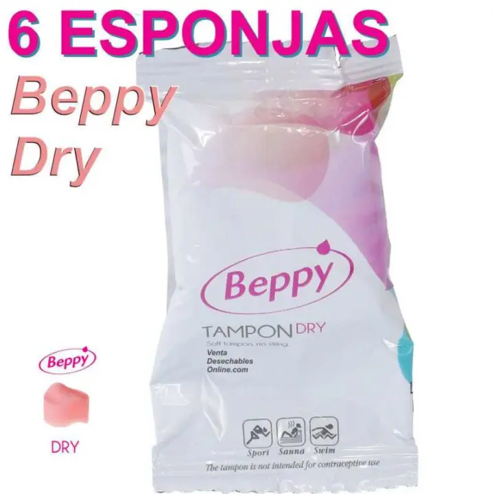 Beppy 6 Esponjas Vaginales Beppy Dry Classic - 1