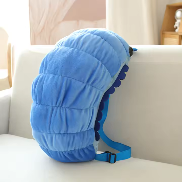 Mochila De Peluche De 40cm Con Forma De Caracol Juguetes De Peluche Suaves Para Niñas Regalos De Cumpleaños Mochila De Hombro Unisex - 1