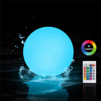 Luces Flotantes Para Piscina LED IP68 Impermeables Pack De 6 Decoración De Jardín Y Bodas Luminoso Spherical Modern Style - details 1