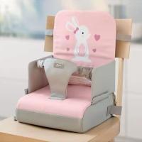 Trona de viaje para bebés Kiokids azul o rosa - Compacta y segura para alimentar a tu bebé en cualquier lugar - details 1