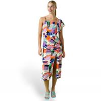 Ruby Dress de Minueto. Vestido con un volante y un fruncido. Vestido Midi. - details 2