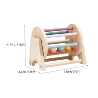 Juguetes para niños juego para niños juguetes para niños cognitive Juguete de aprobación de color para niños rompecabezas rodillo Modelo herramienta juguetes Educativos Madera - details 0