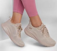 Skechers BOBS Sport Squad Chaos Face Off Color Rythms 117209 NUDE Natural 117216 LIME Calzado Deportivo Cómodo con Ajuste de Cordón - details 0