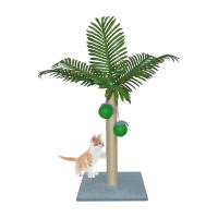 GREATOOL Rascador para Gatos de Poste, 110cm para Gatos Grandes, de Sisal, Dos Bolas Colgantes Interactivas y Juguetes de Bolas de Resorte para Gatitos y Gatos de Interior - details 3