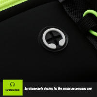Mochila De Cintura Para Correr Maratón Unisex Bolsa De Deporte Con Dos Bolsillos Para Teléfono Y Botella De Agua Material De Poliéster - details 1