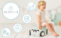 Olmitos Orinal para Bebé CAR con Adaptador Desmontable y Diseño Ergonómico - details 1