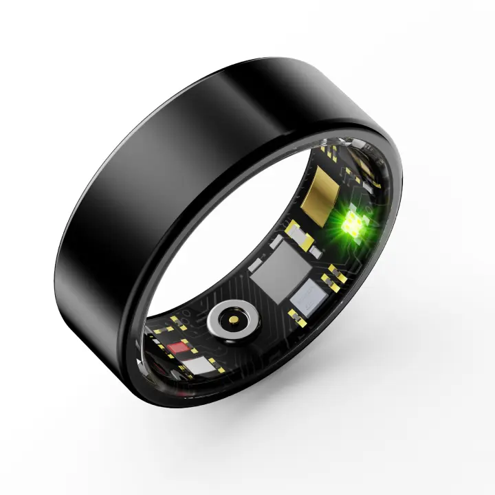 Anillo inteligente Somatosensorial Contador de pasos Monitoreo DE LA Salud del Sueño del pacpo cardiaco IP68 in prueba de Agua - 1
