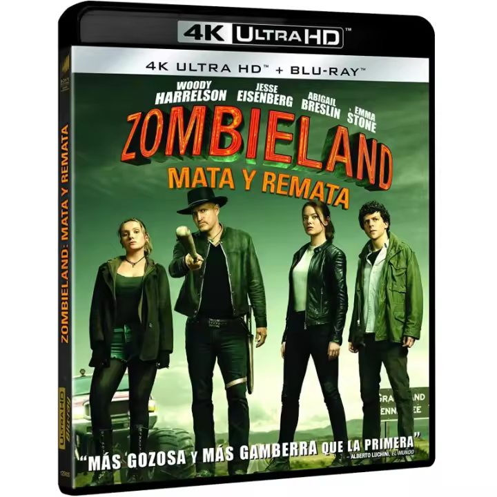 Zombieland 2: Mata y remata (4K Ultra HD + BD) [Blu-ray] - 1