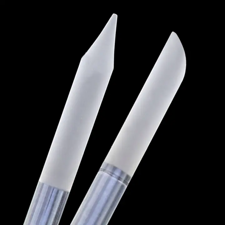 1Pcs Palito De Manicura De Vidrio Profesional Para Corte De Uñas Y Pies Accesorios De Uñas Precisión Filing CuticleRemover - 1